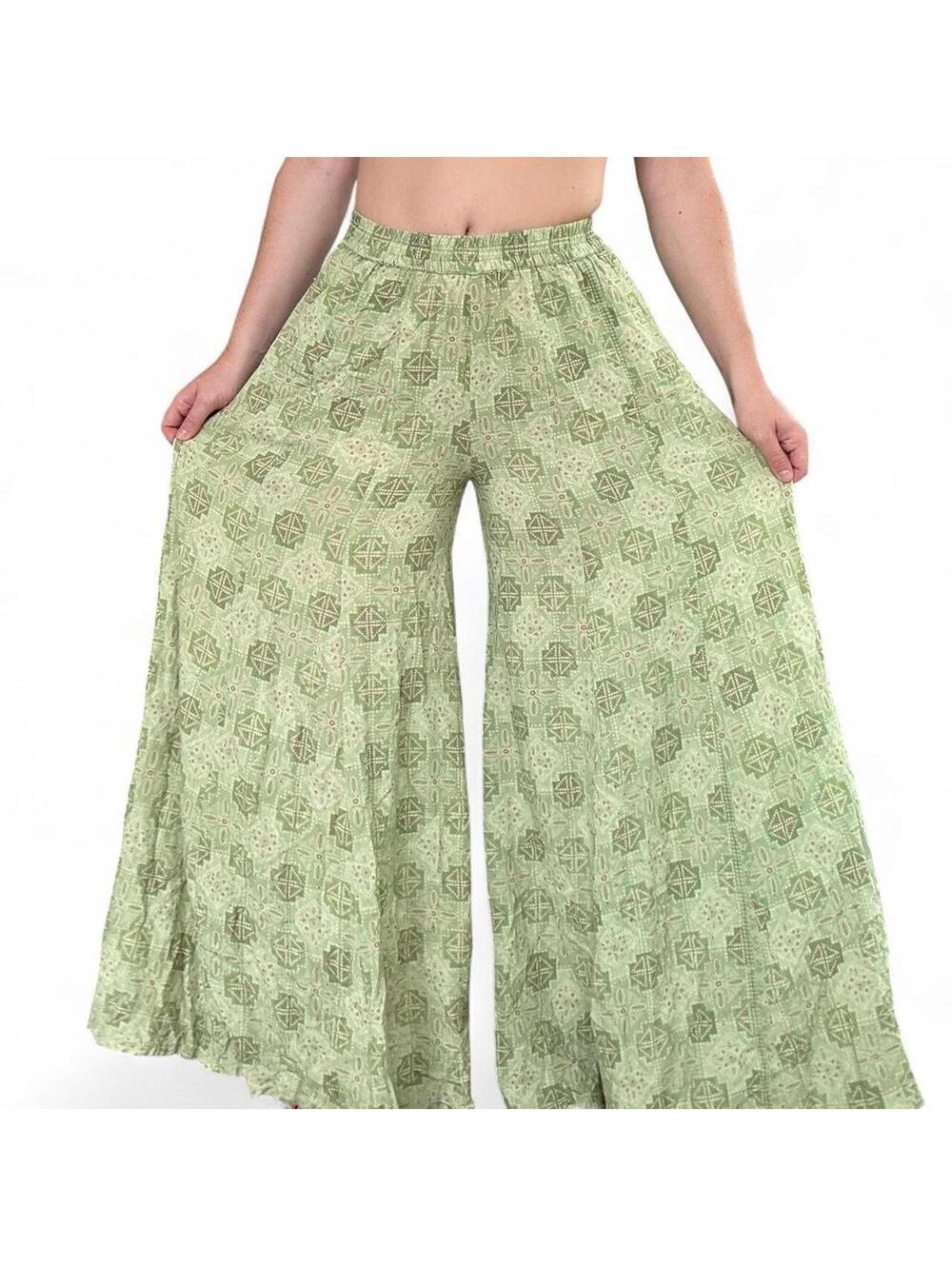 Y2K BOHO WIDE LEG PANTS
